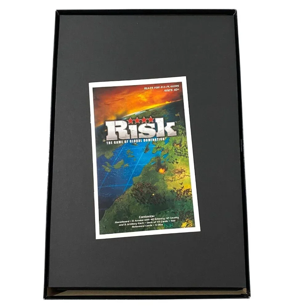 Risk Military Strategy Board‎ Game 2010 Homeschool History Tactics Negotiation